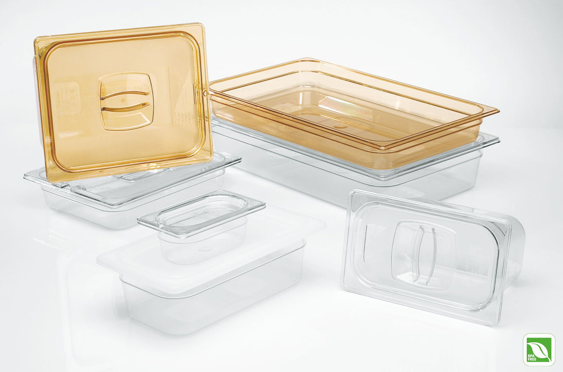 FOOD PAN 1/9 SIZE 2½" CLEAR