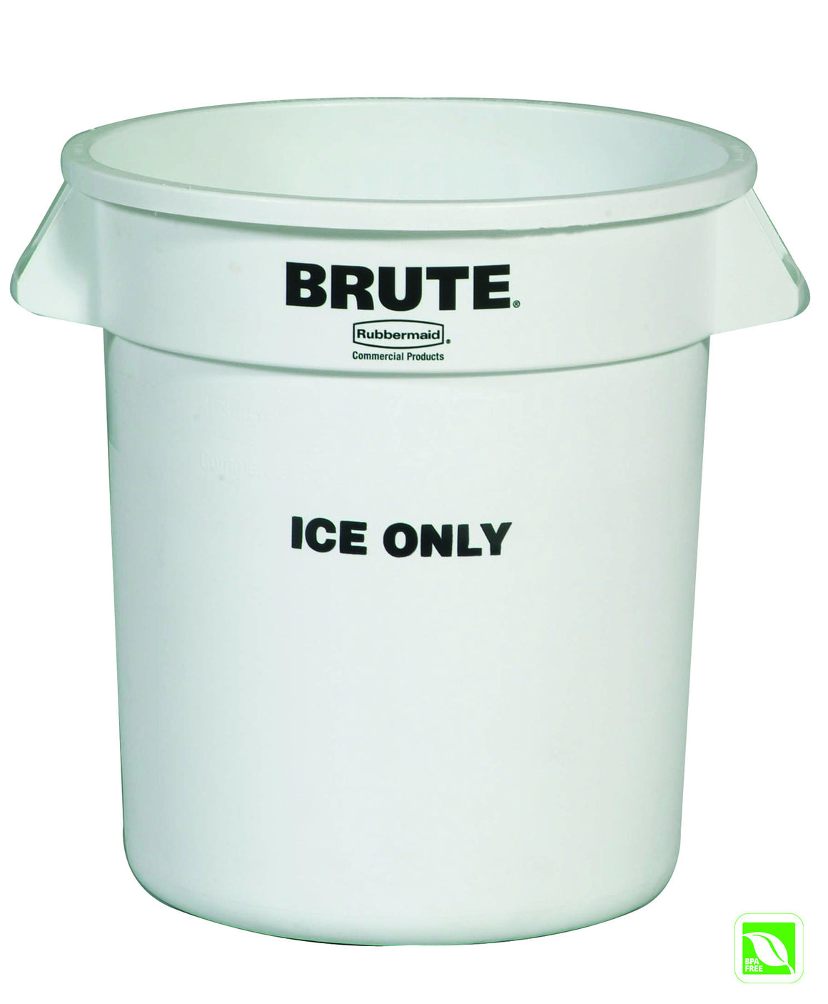 BRUTE ICE ONLY CONTAINER 10 gal W/O LID WHITE