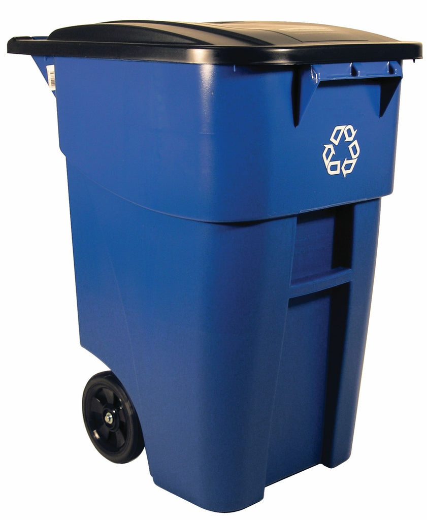 BRUTE RECYCLING ROLLOUT CONTAINER BLUE