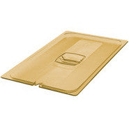 RUBBERMAID 1/2 SIZE, HOT FOOD PAN COVER AMBER