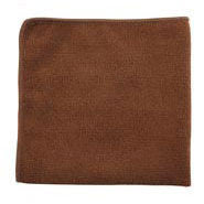 RUBBERMAID EXECUTIVE MULTI PURPOSE MICROFIBER CLOTH 12 x 12" BROWN