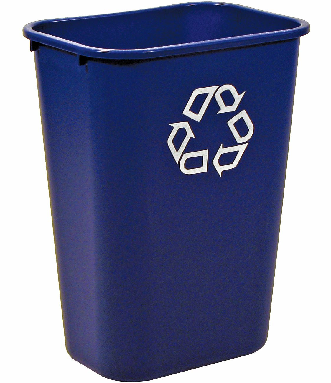 RECYCLING CONT. 41¼qt BLUE W/UNIVERSAL RECYCLE SYMBOL