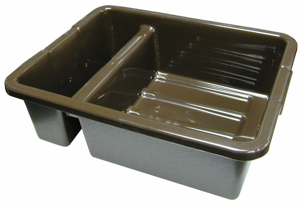 DIVIDED BUS BOX  21½"x17-1/8"x7" BROWN