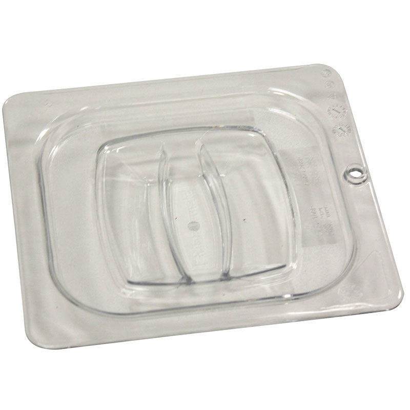 RUBBERMAID 1/6 SIZE COVER CLEAR
