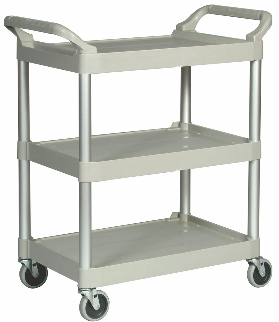 UTILITY CART W/4" SWIVEL CASTERS PLATINUM