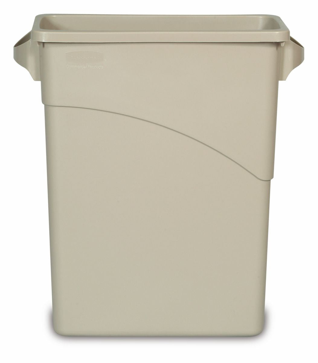 SLIM JIM W-BIN 15-7/8gal W/HDL BEIGE