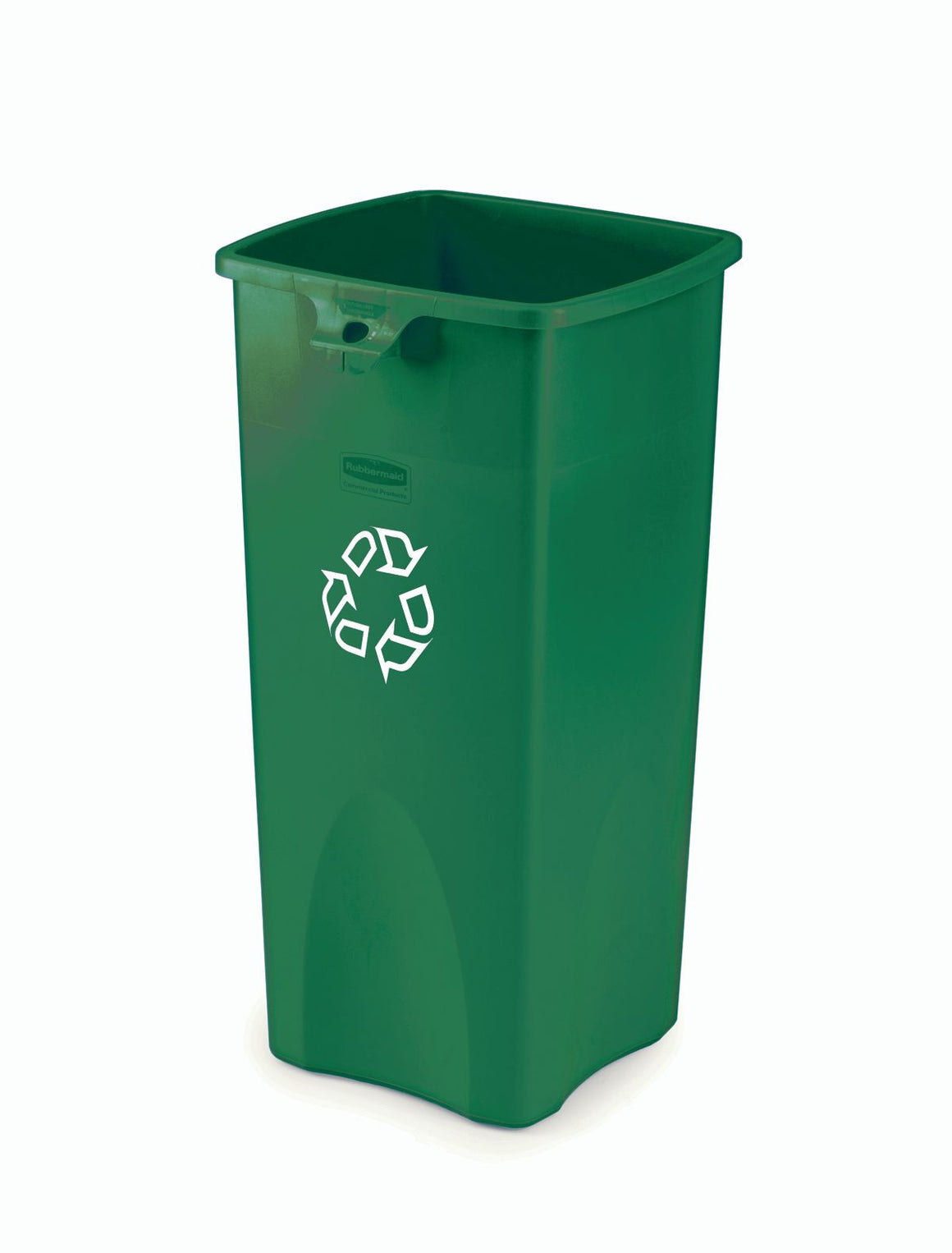 SQ CONTAINER 23gal "RECYCLING" GREEN