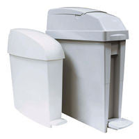 RUBBERMAID SANITARY BIN