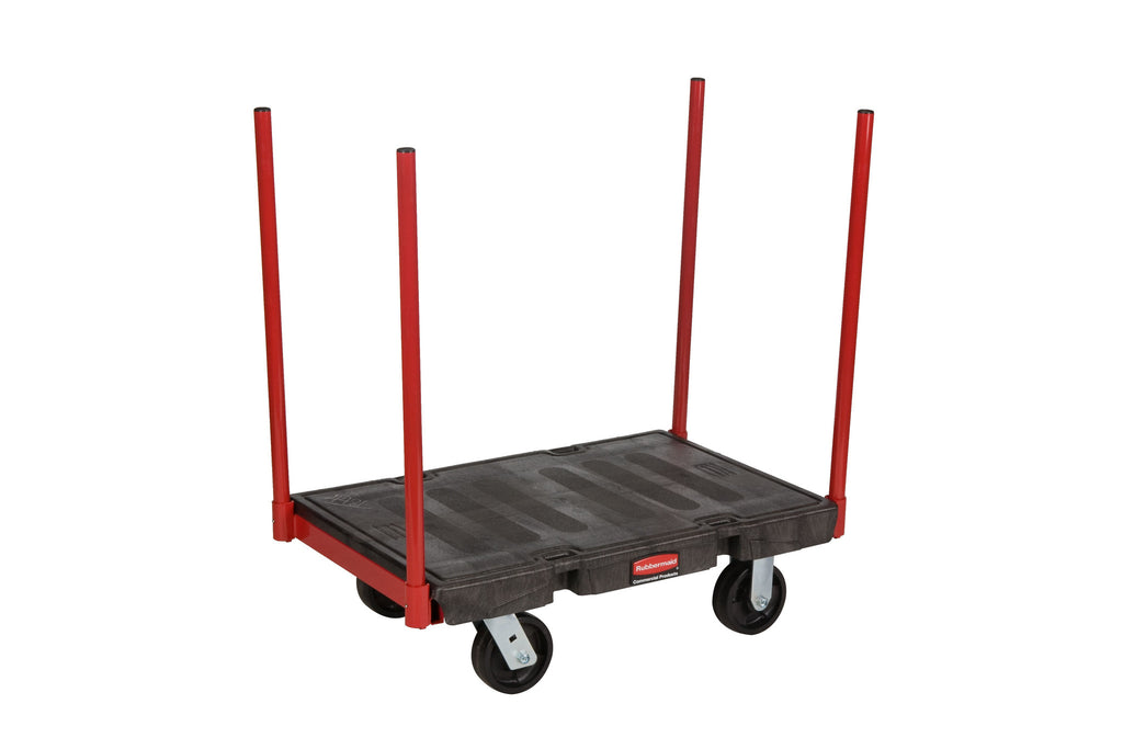 STANCHION PLATFORM TRUCKS 24x36" BLACK