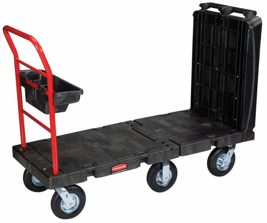 CONVERTIBLE PLATFORM TRUCK 24x52"BLACK