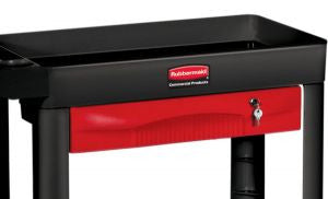 RUBBERMAID SINGLE HALF EXTENSION DRAWER RED for 4500-88,4510.