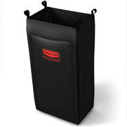 RUBBERMAID H/D FABRIC BAG MEDIUM BLACK