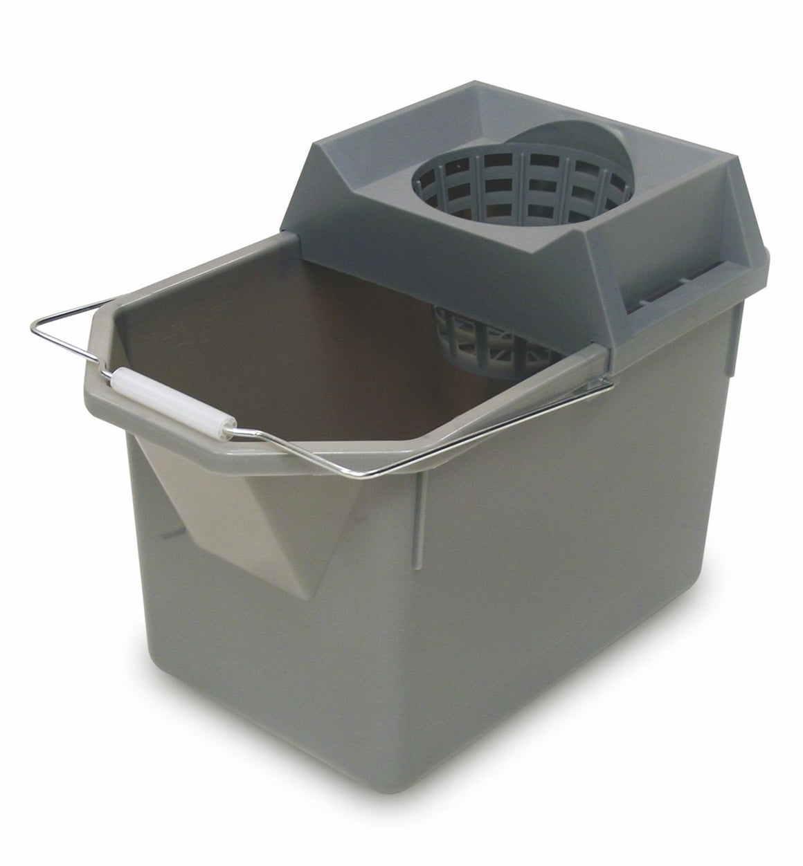 PAIL & STRAINER 15qt GRAY