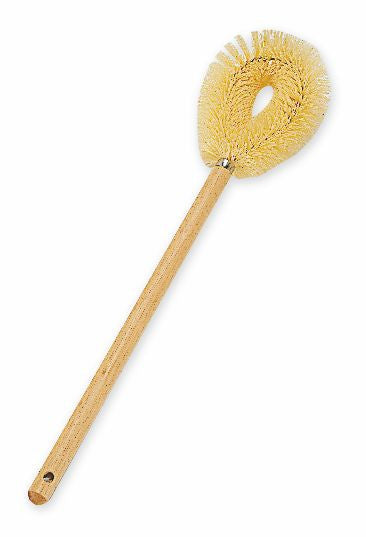 TOILET BRUSH PLASTIC FILL YELLOW