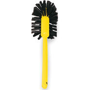 RUBBERMAID 17"TOILET BRUSH PLASTIC HDL BROWN