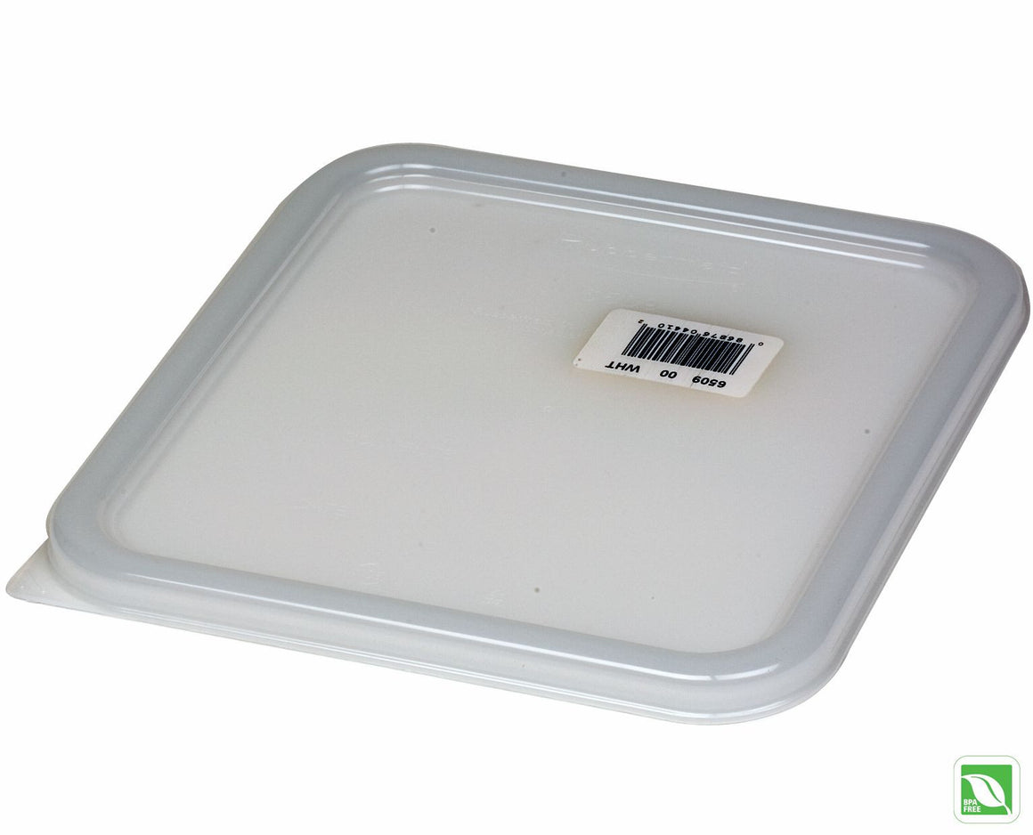 Sq LID WHITE Fits 6302,6304,6306,6308 Sq CONTAINER