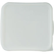 RUBBERMAID Sq LID WHITE fit 12qts, 18qts, 22qts Carb-X Cont and Space Saving Square Cont