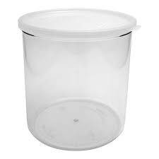 RUBBERMAID CROCK 2.7qt W/LID 6-5/8"x6¾"