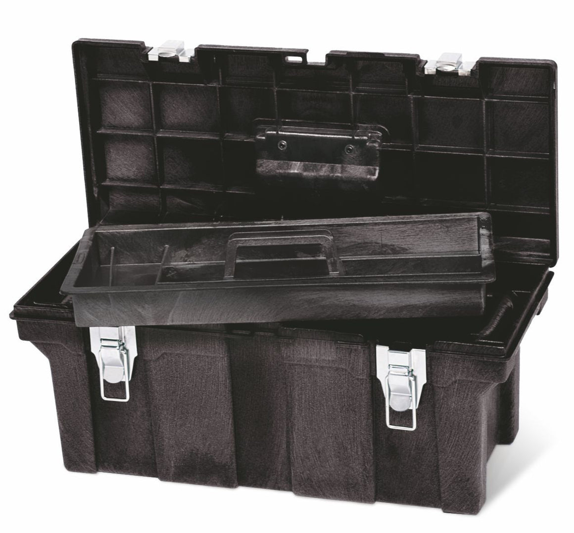 TOOL BOX 26x11½x11" BLACK