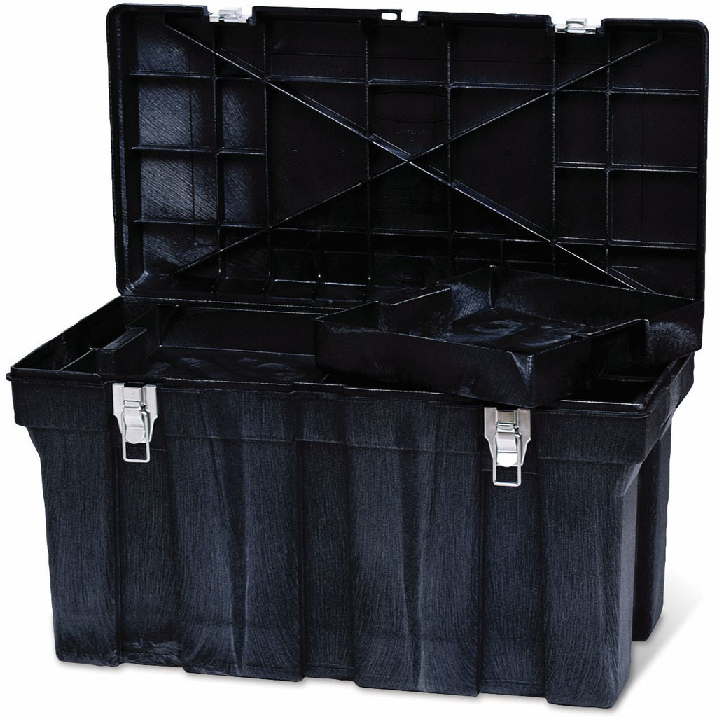 RUBBERMAID TOOL BOX BLACK