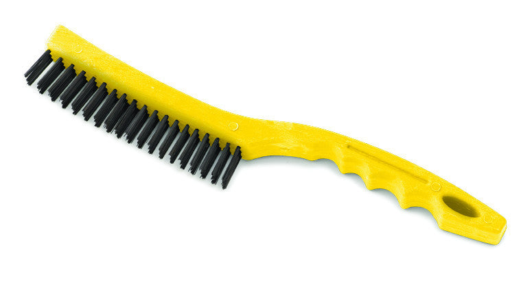 14" WIRE BRUSH LONG PLASTIC HDL