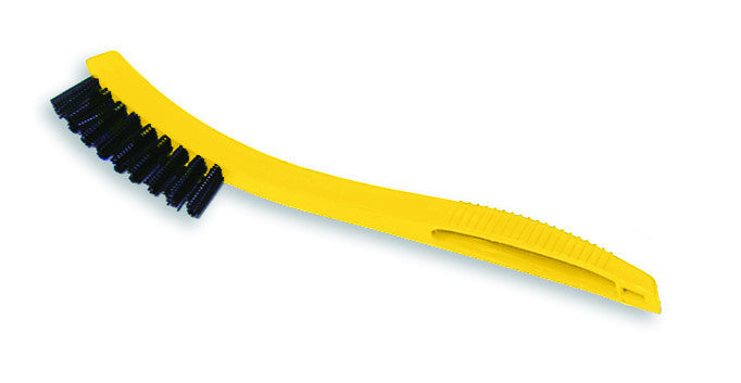 Rubbermaid Synthetic-Fill Wash Brush, 10 Yellow Plastic Block