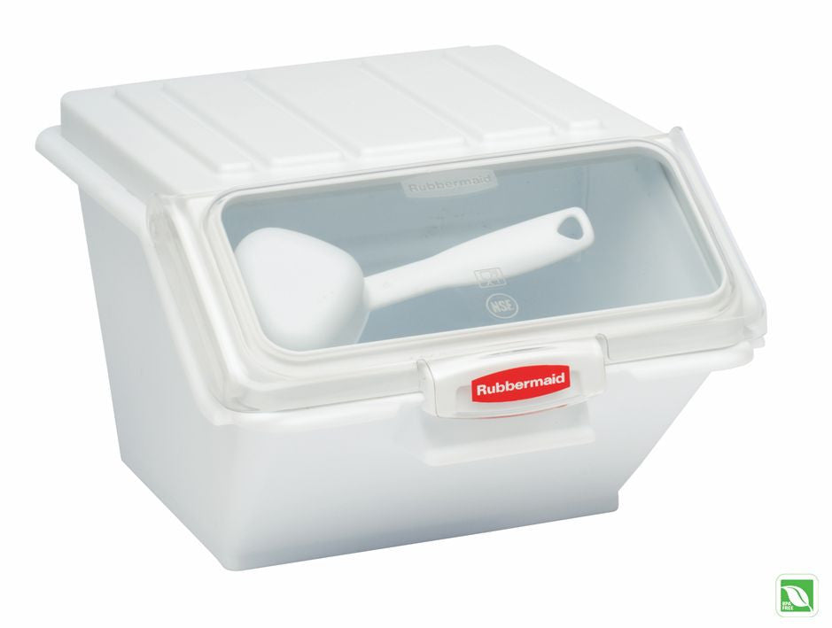 SHELF INGREDIENT BIN W/½CUP MEASURING SCOOP