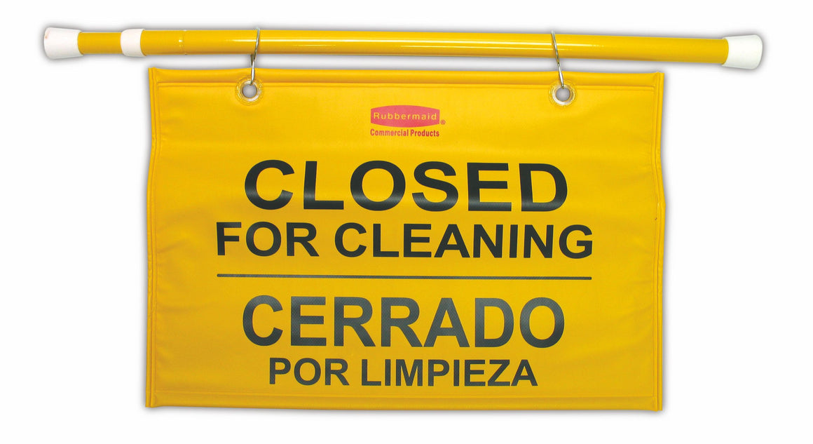 SITE SAFETY HANGING SIGN-"CLOSED for CLEANING"