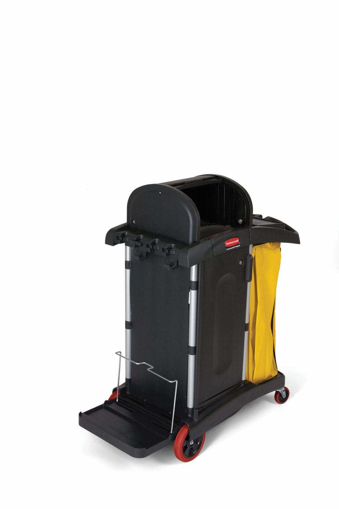 HIGH SECURITY CLEANING CART BLACK