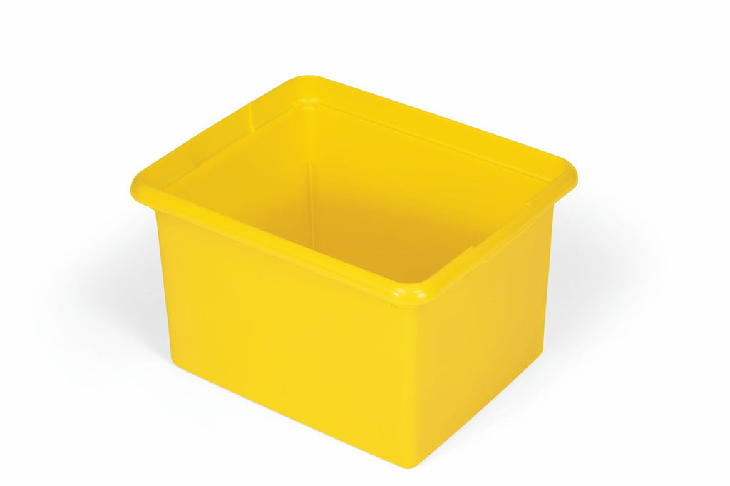 30qt QRGANIZING BIN YELLOW