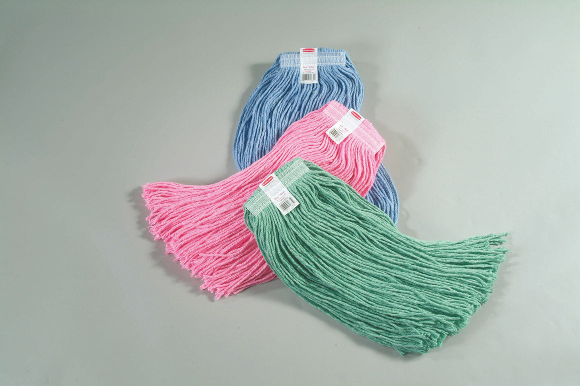 SYNTHETIC BLEND MOP. 1" HEADBAND 24oz GREEN