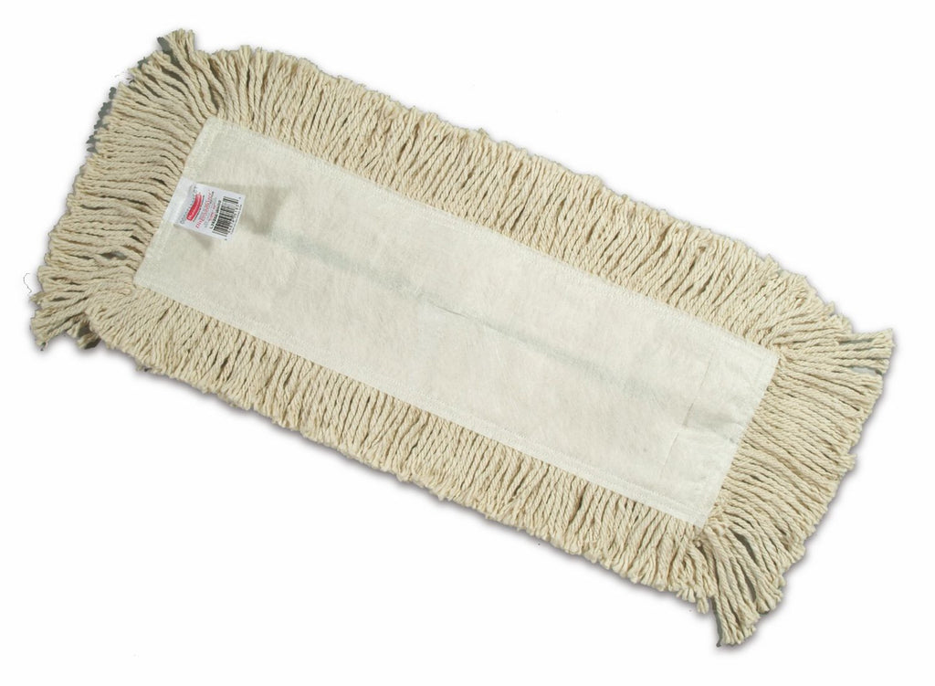 END CUT DISPOSABLE COTTON DUST MOP 18"x5"