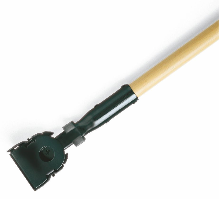 60" SNAP-ON DUST MOP HANDLE, HARDWOOD