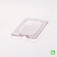 RUBBERMAID 1/9 SIZE LID CLEAR